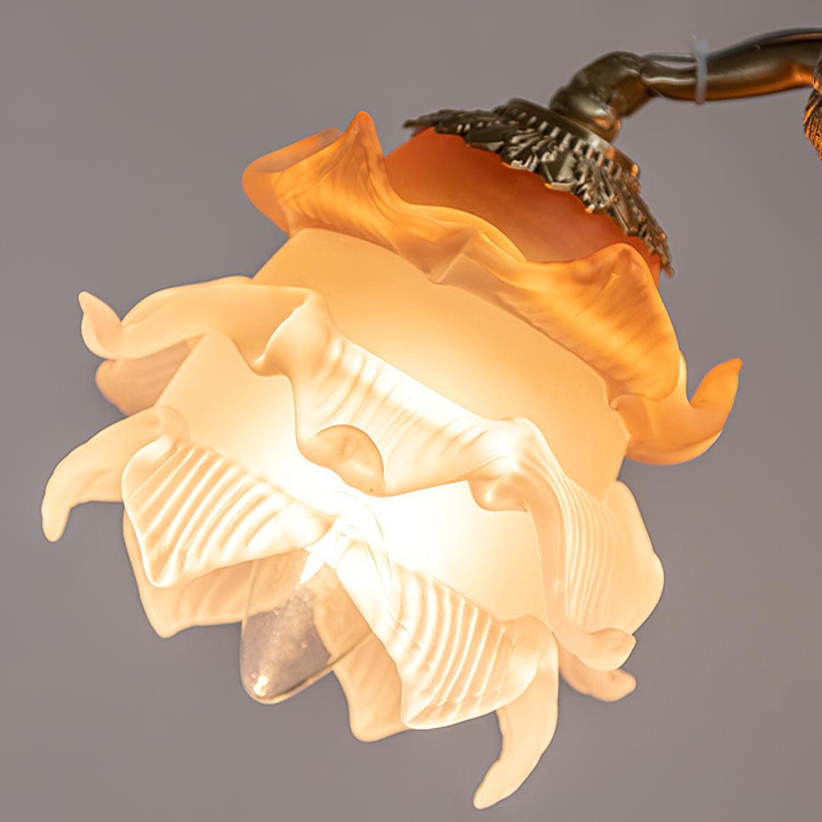 Putti Statuettes Brass Suspension - Lamp Outdoor