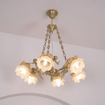 Putti Statuettes Brass Suspension - Lamp Outdoor