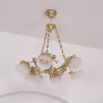Putti Statuettes Brass Suspension - Lamp Outdoor