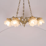 Putti Statuettes Brass Suspension - Lamp Outdoor