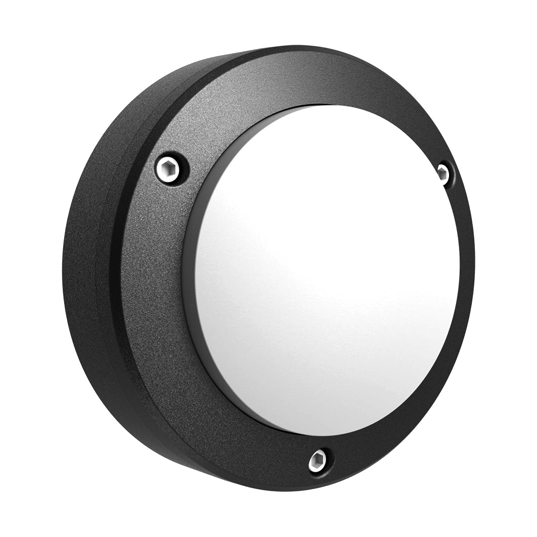 Round Outdoor Wall Lights Waterproof Minimalist Style - Lamp Outdoor
