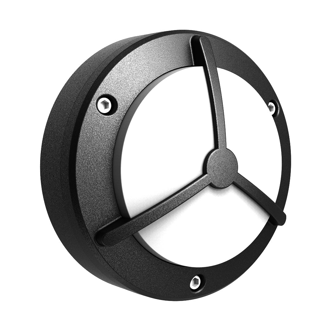 Waterproof Outdoor Wall Lighting Minimalist Trisection Round - Lamp Outdoor