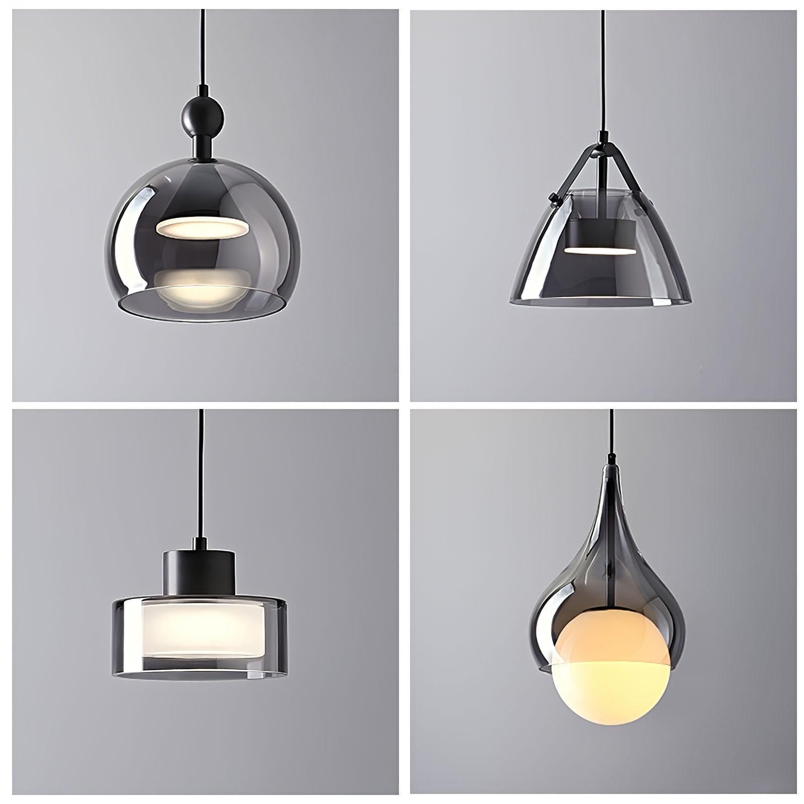 Quartet of Light Glass Pendant Series - Lamp Outdoor