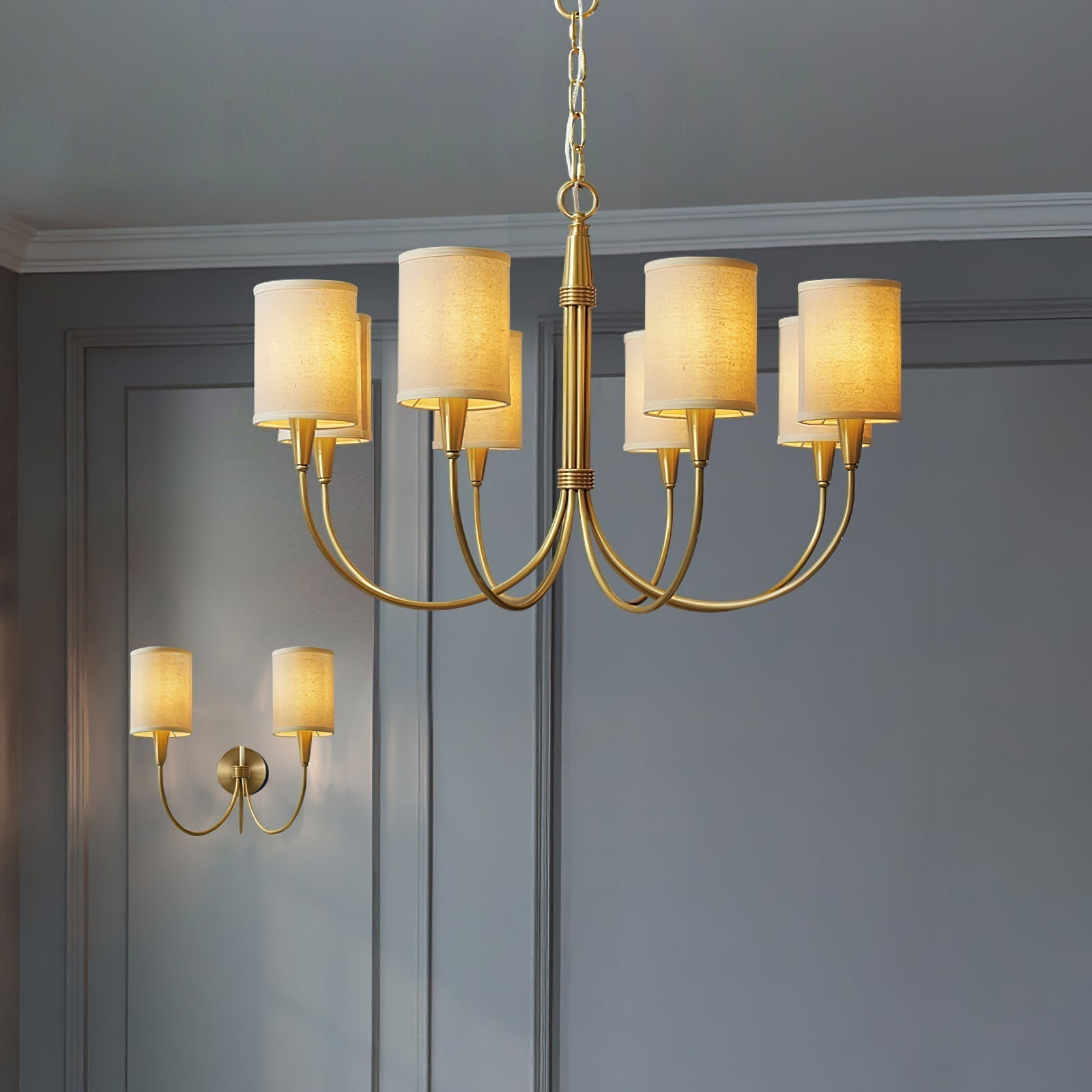 Altheir Modern Metal Chandelier - Lamp Outdoor