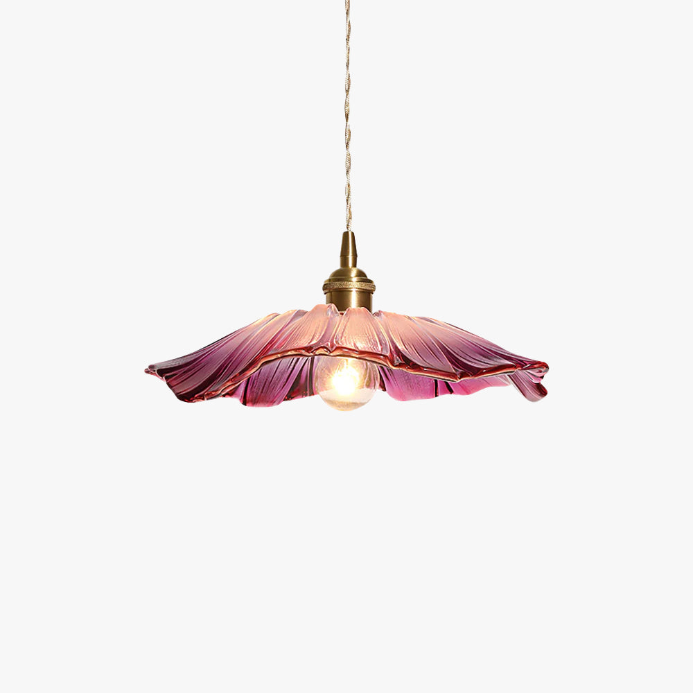 Calia Flower Glass Ceiling/Pendant Light - Lamp Outdoor