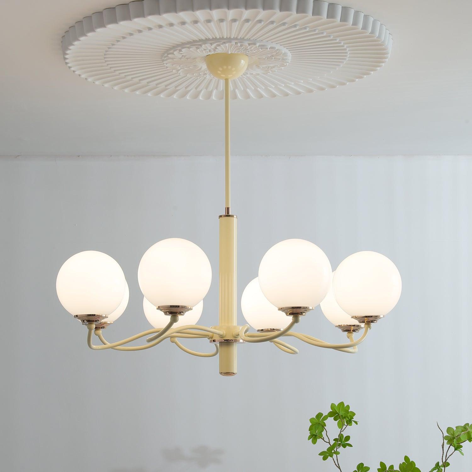 Radiant Globe Chandelier - Lamp Outdoor