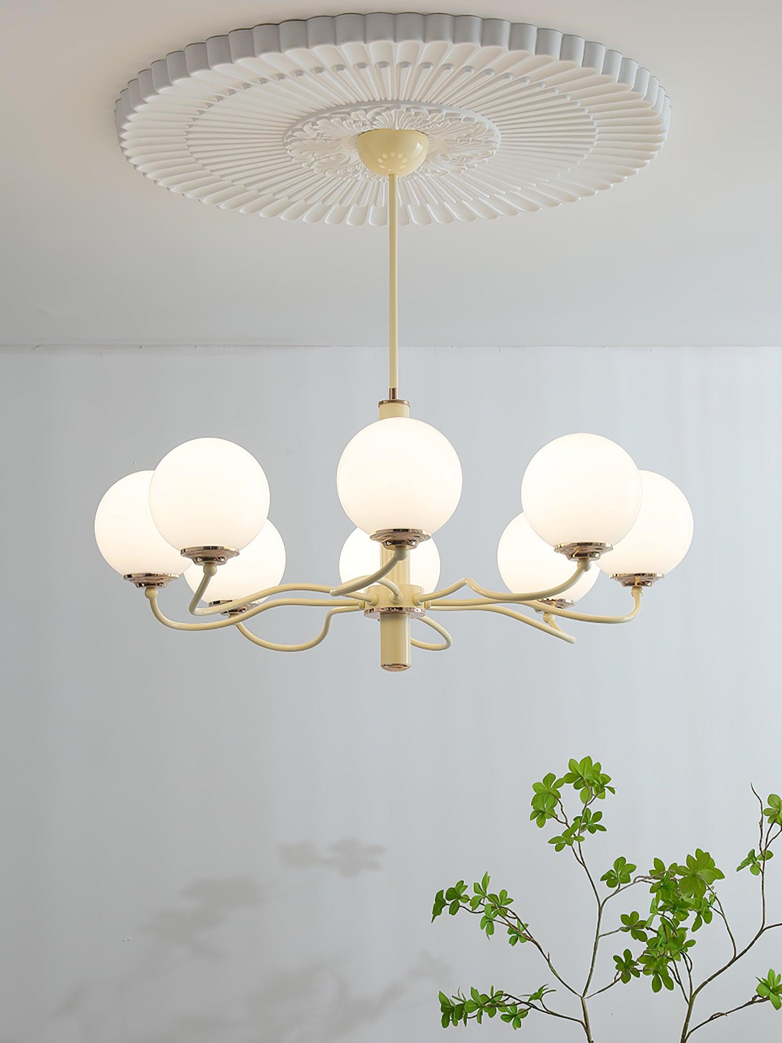 Radiant Globe Chandelier - Lamp Outdoor
