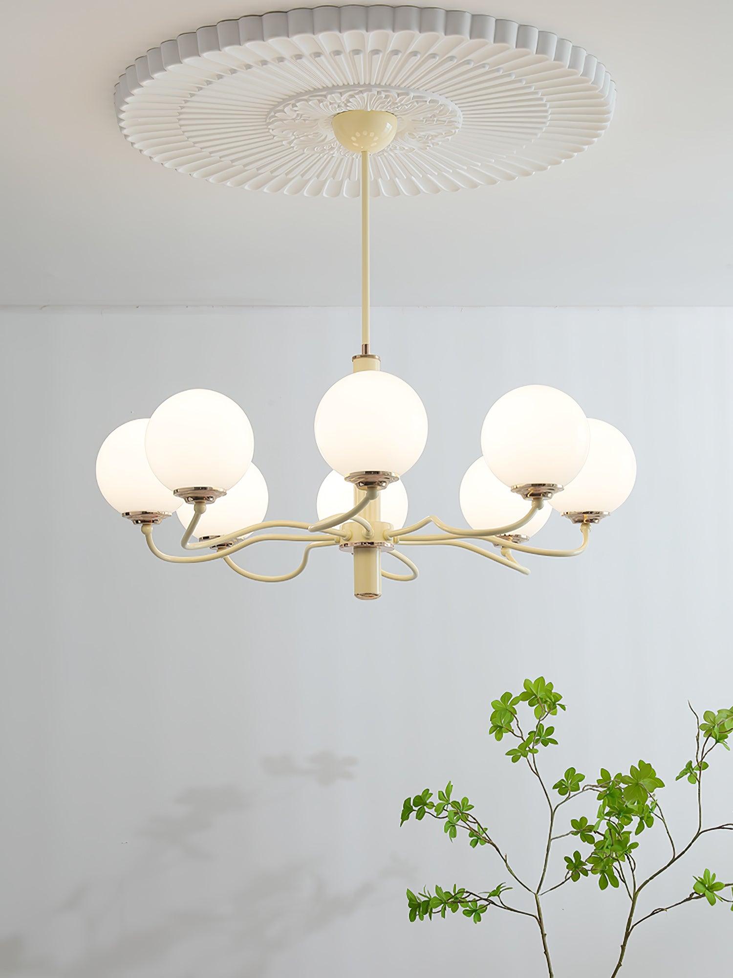 Radiant Globe Chandelier - Lamp Outdoor