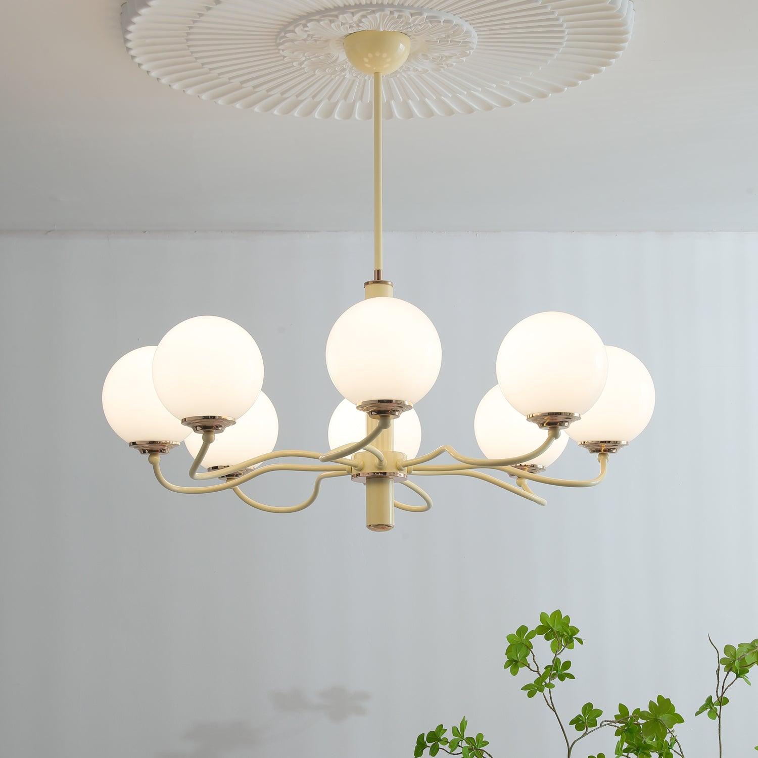 Radiant Globe Chandelier - Lamp Outdoor