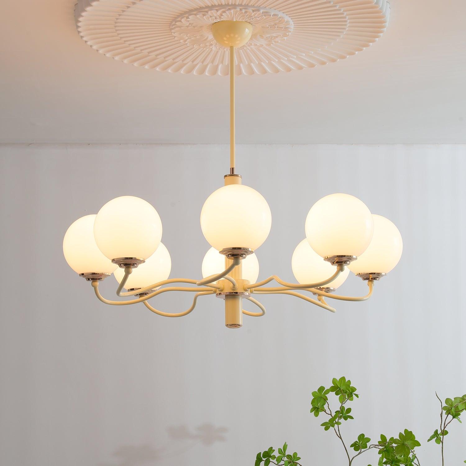 Radiant Globe Chandelier - Lamp Outdoor