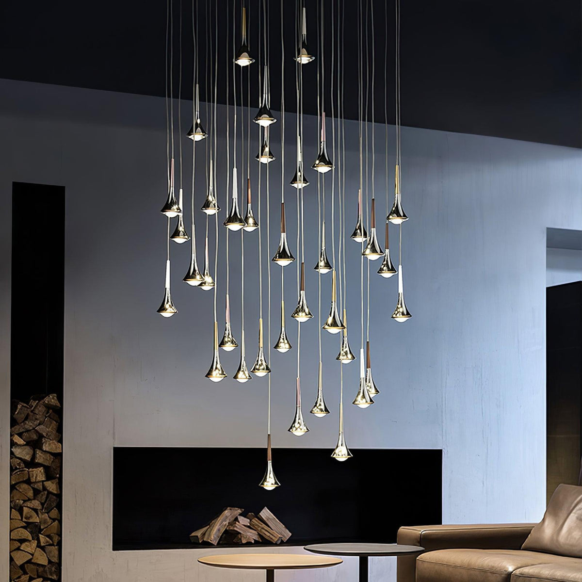 Rain Multi Pendant Light - Lamp Outdoor