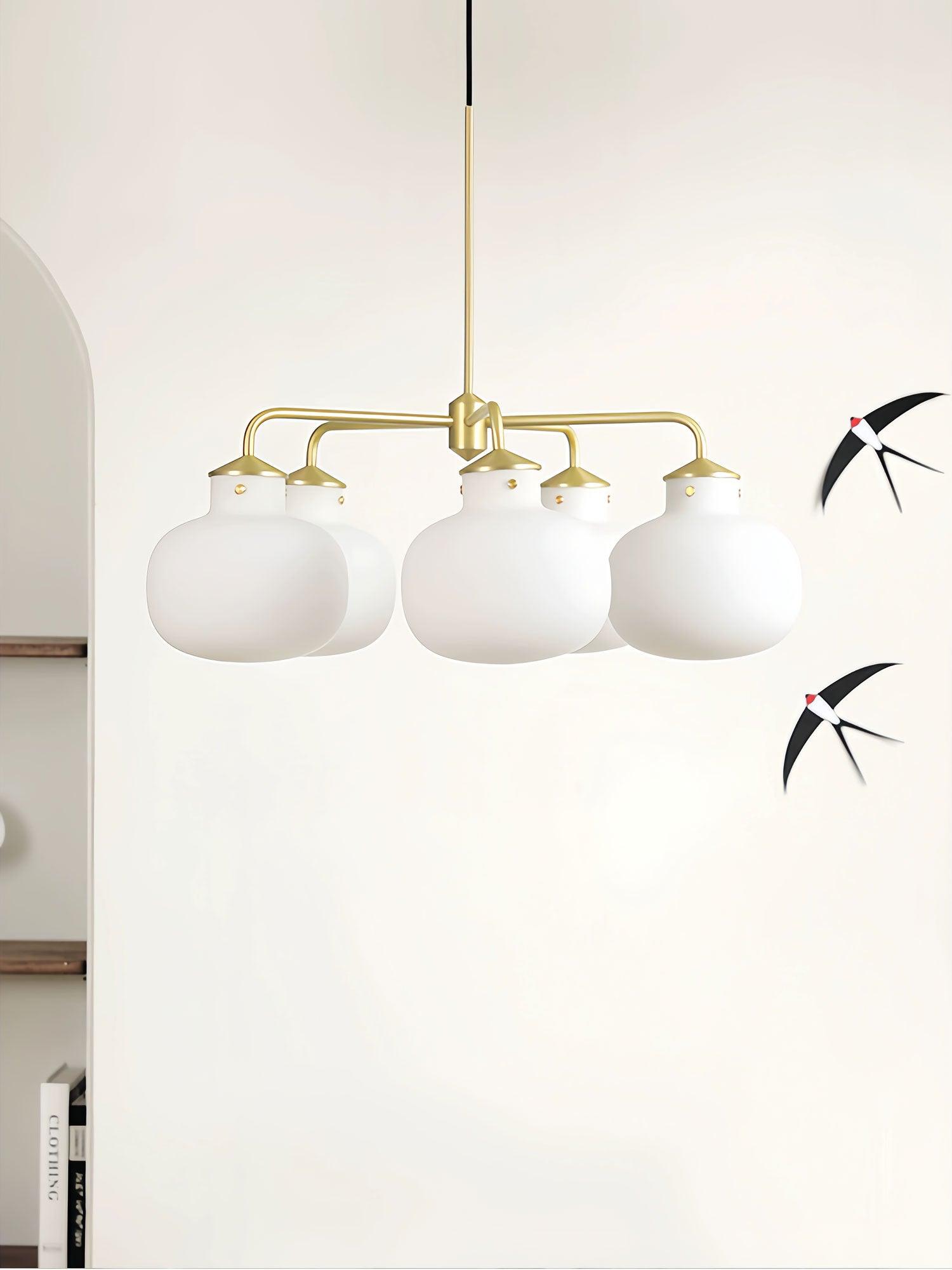 Halo Contemporary Glass Pendant Lamp - Lamp Outdoor