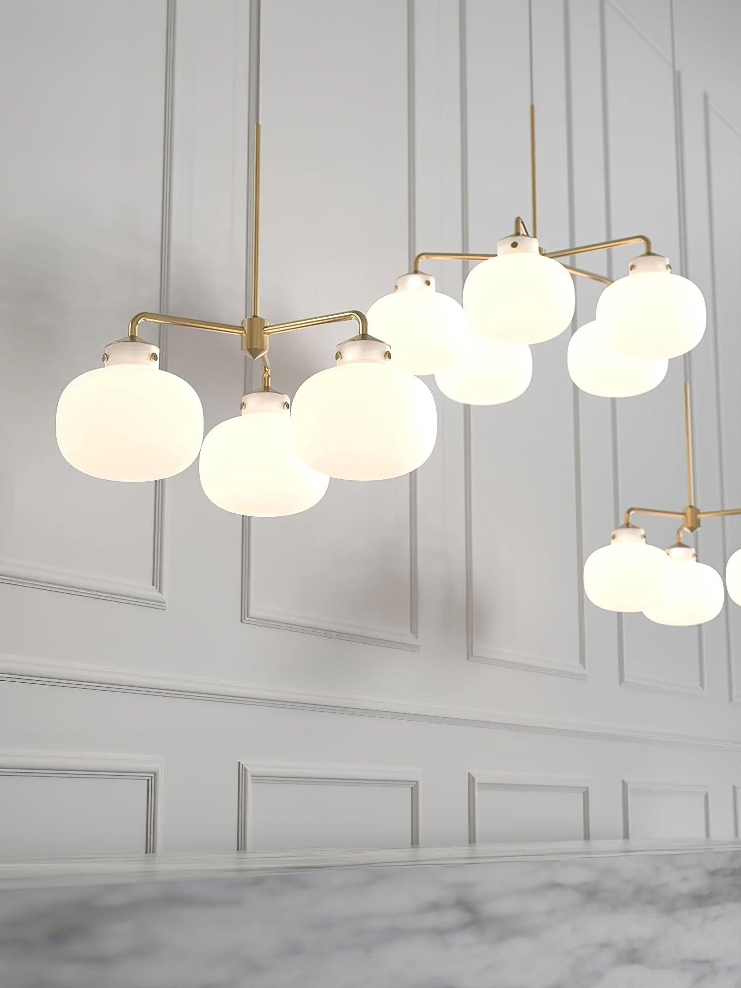Halo Contemporary Glass Pendant Lamp - Lamp Outdoor
