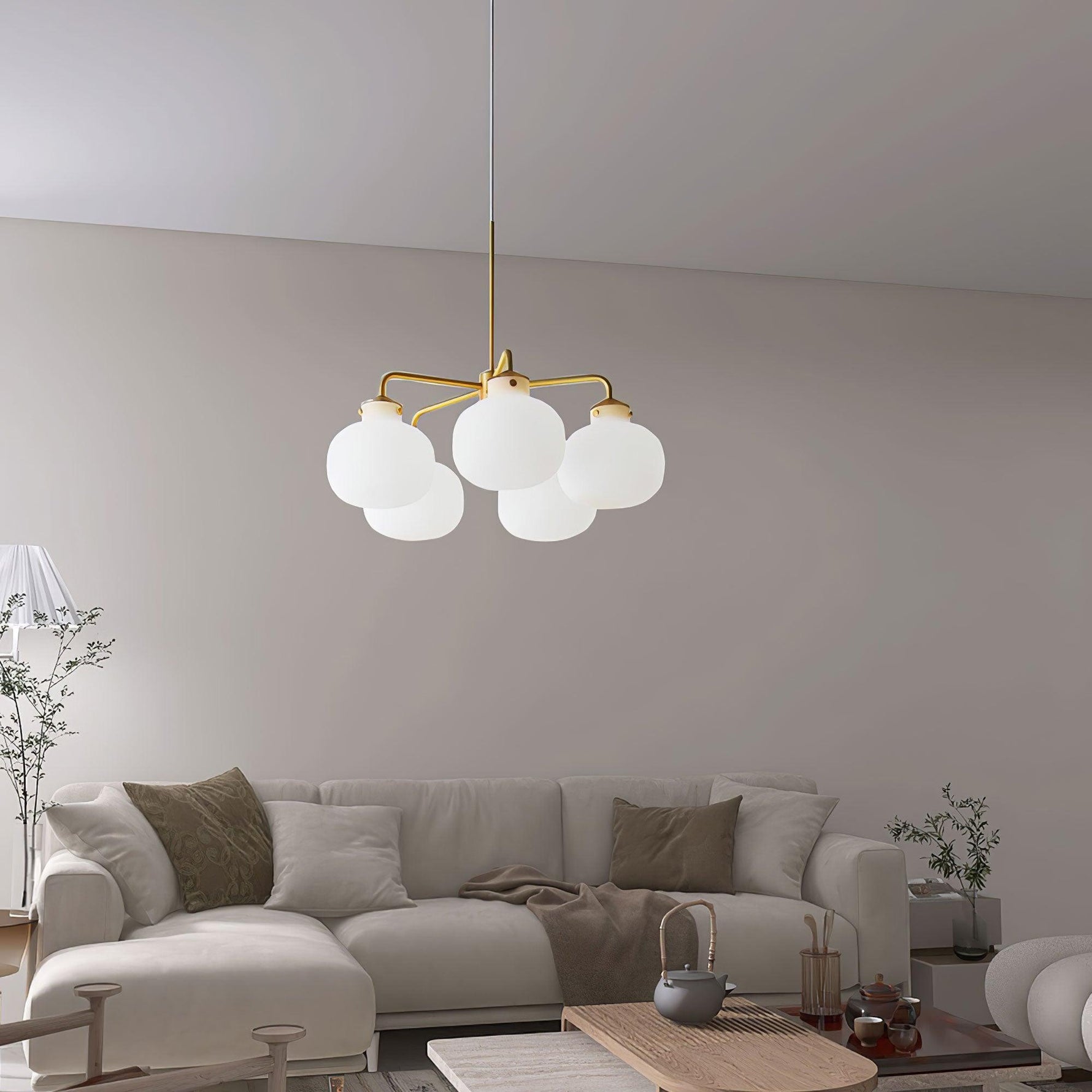 Halo Contemporary Glass Pendant Lamp - Lamp Outdoor