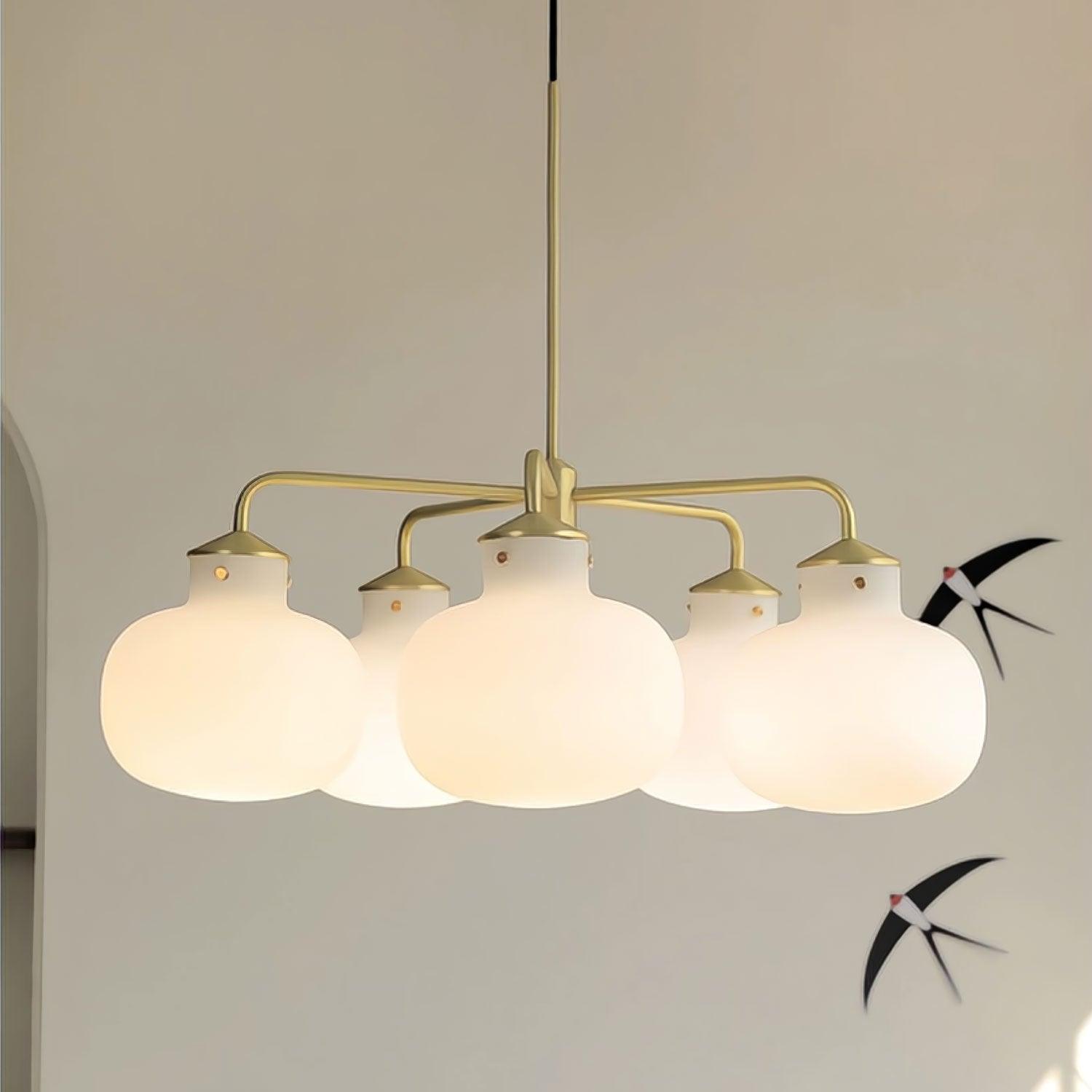 Halo Contemporary Glass Pendant Lamp - Lamp Outdoor