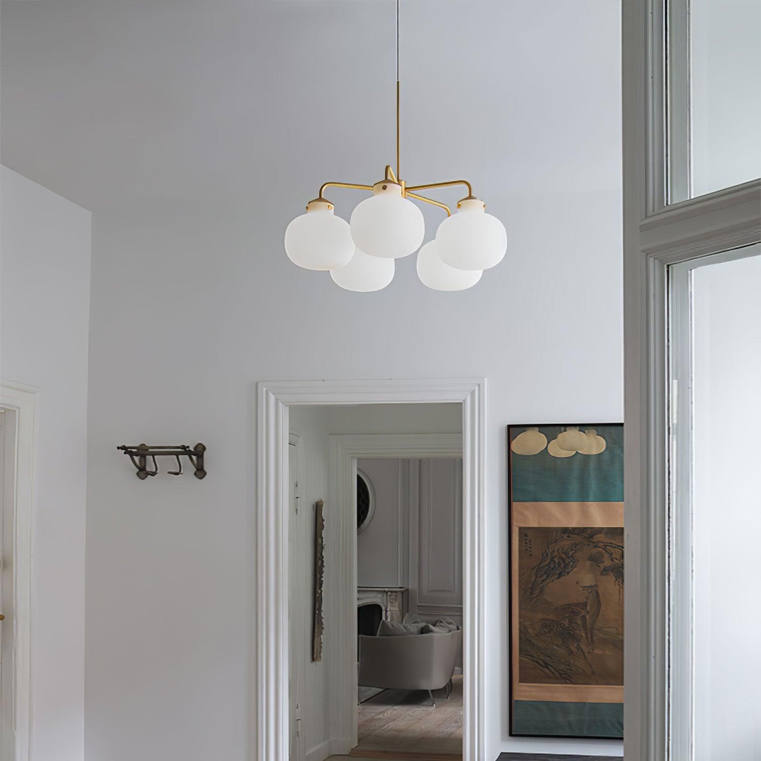 Halo Contemporary Glass Pendant Lamp - Lamp Outdoor