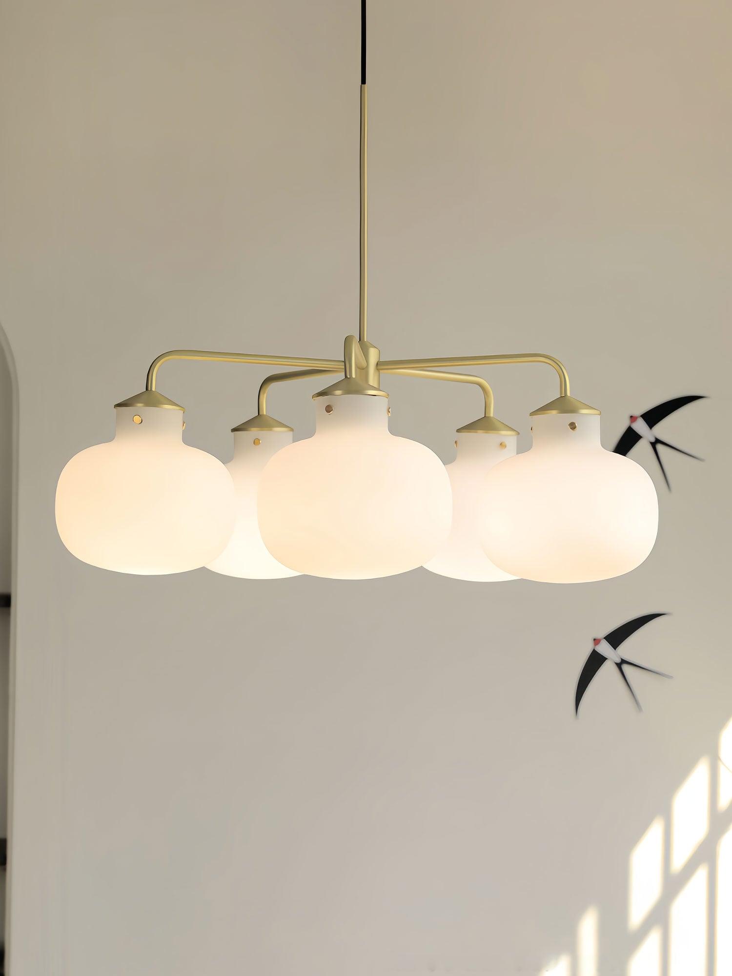 Halo Contemporary Glass Pendant Lamp - Lamp Outdoor
