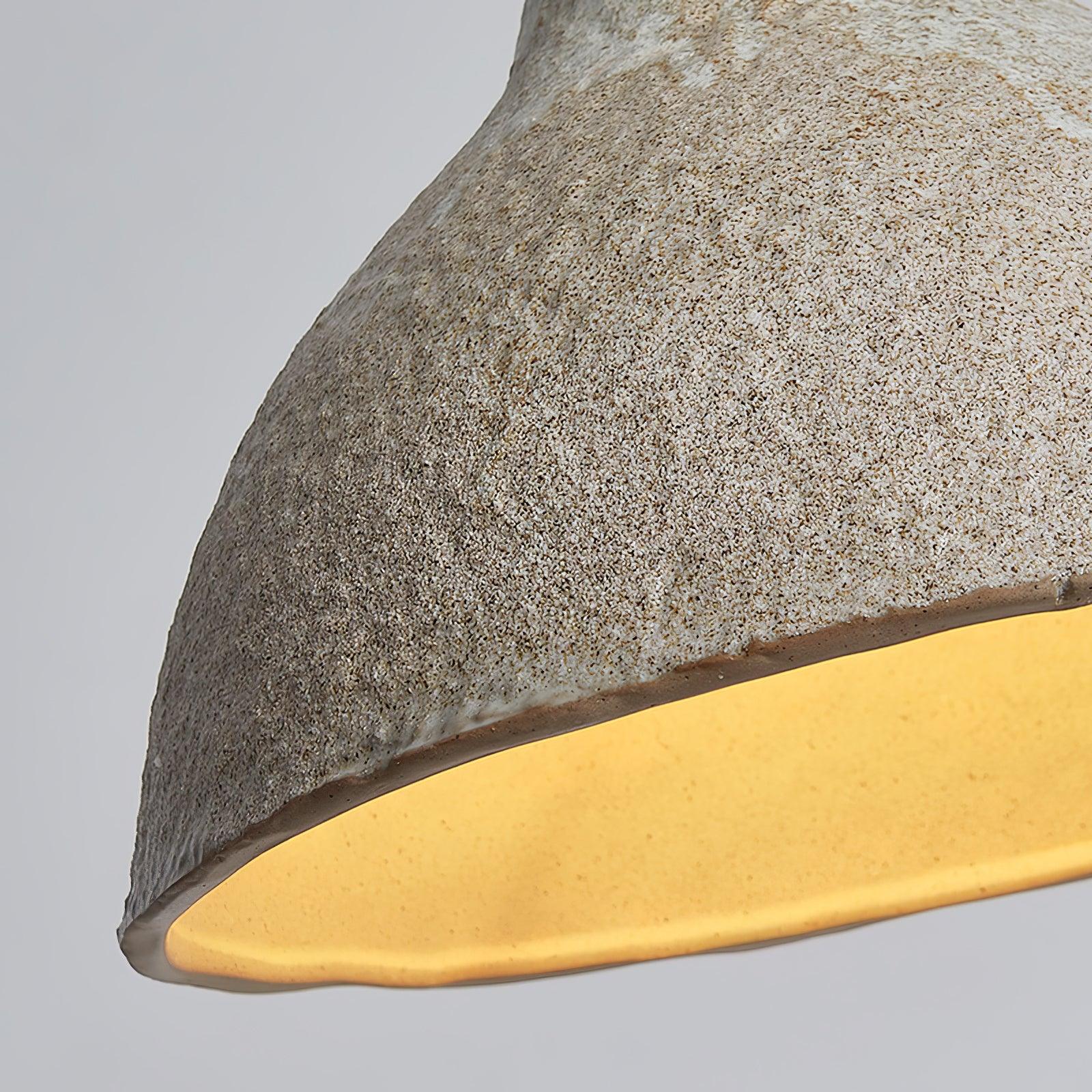 Raku Retro Ceramic Pendant Lamp - Lamp Outdoor