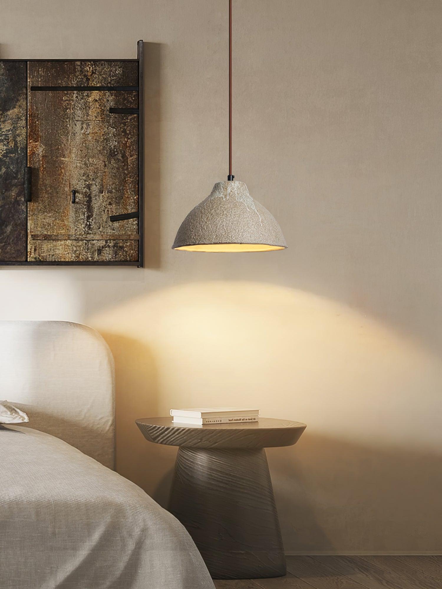 Raku Retro Ceramic Pendant Lamp - Lamp Outdoor