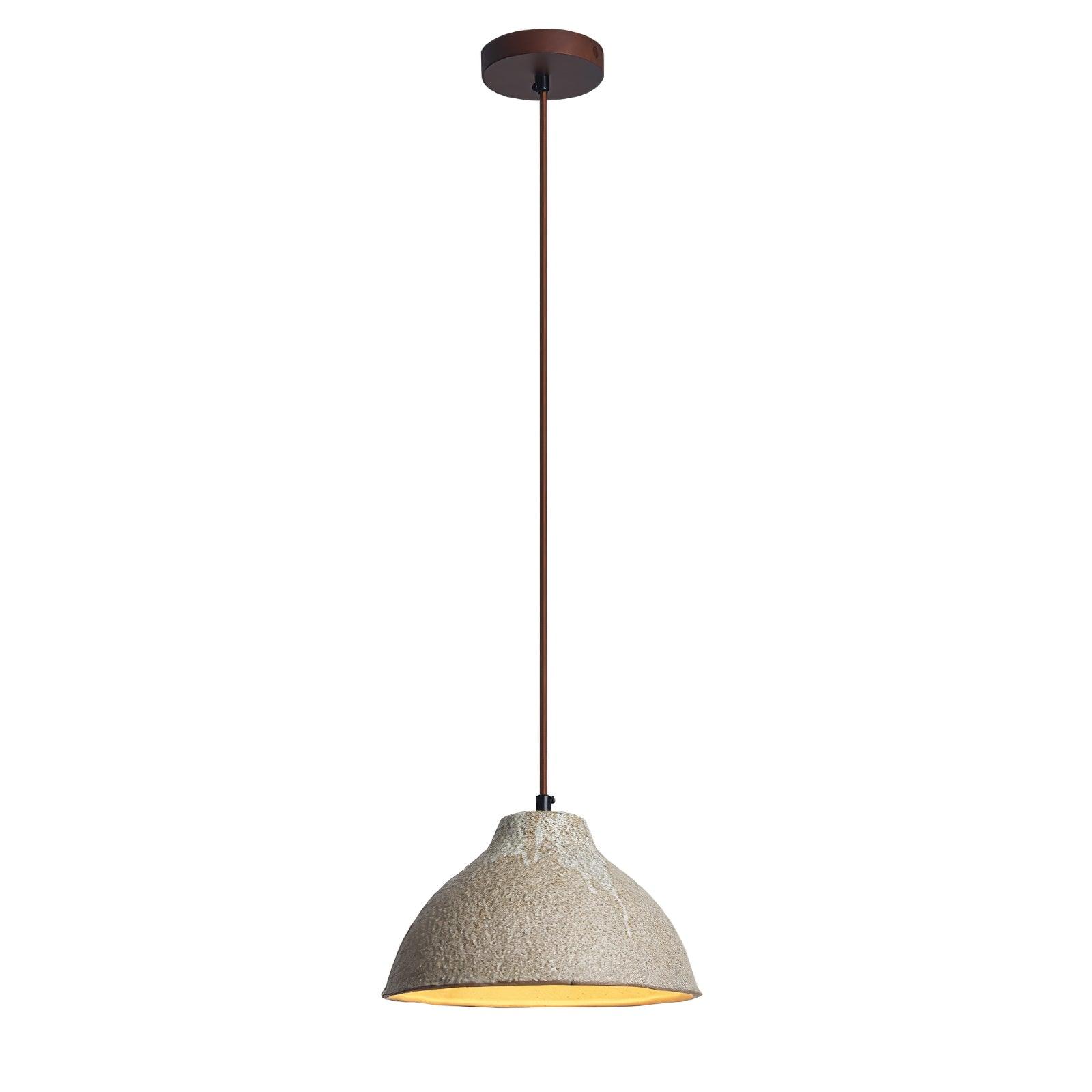 Raku Retro Ceramic Pendant Lamp - Lamp Outdoor