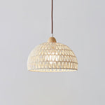 Rattan Arch Pendant Lamp - Lamp Outdoor