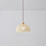 Rattan Arch Pendant Lamp - Lamp Outdoor