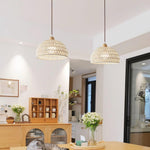 Rattan Arch Pendant Lamp - Lamp Outdoor