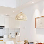 Rattan Arch Pendant Lamp - Lamp Outdoor