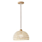 Rattan Arch Pendant Lamp - Lamp Outdoor