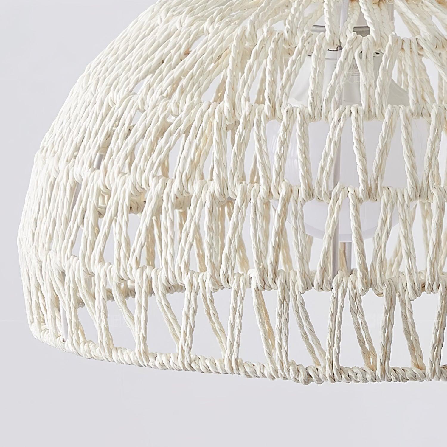 Rattan Arch Pendant Lamp - Lamp Outdoor