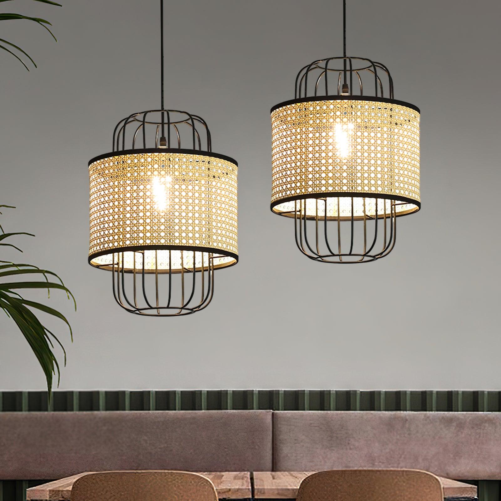 Rattan Aru Pendant Lamp - Lamp Outdoor