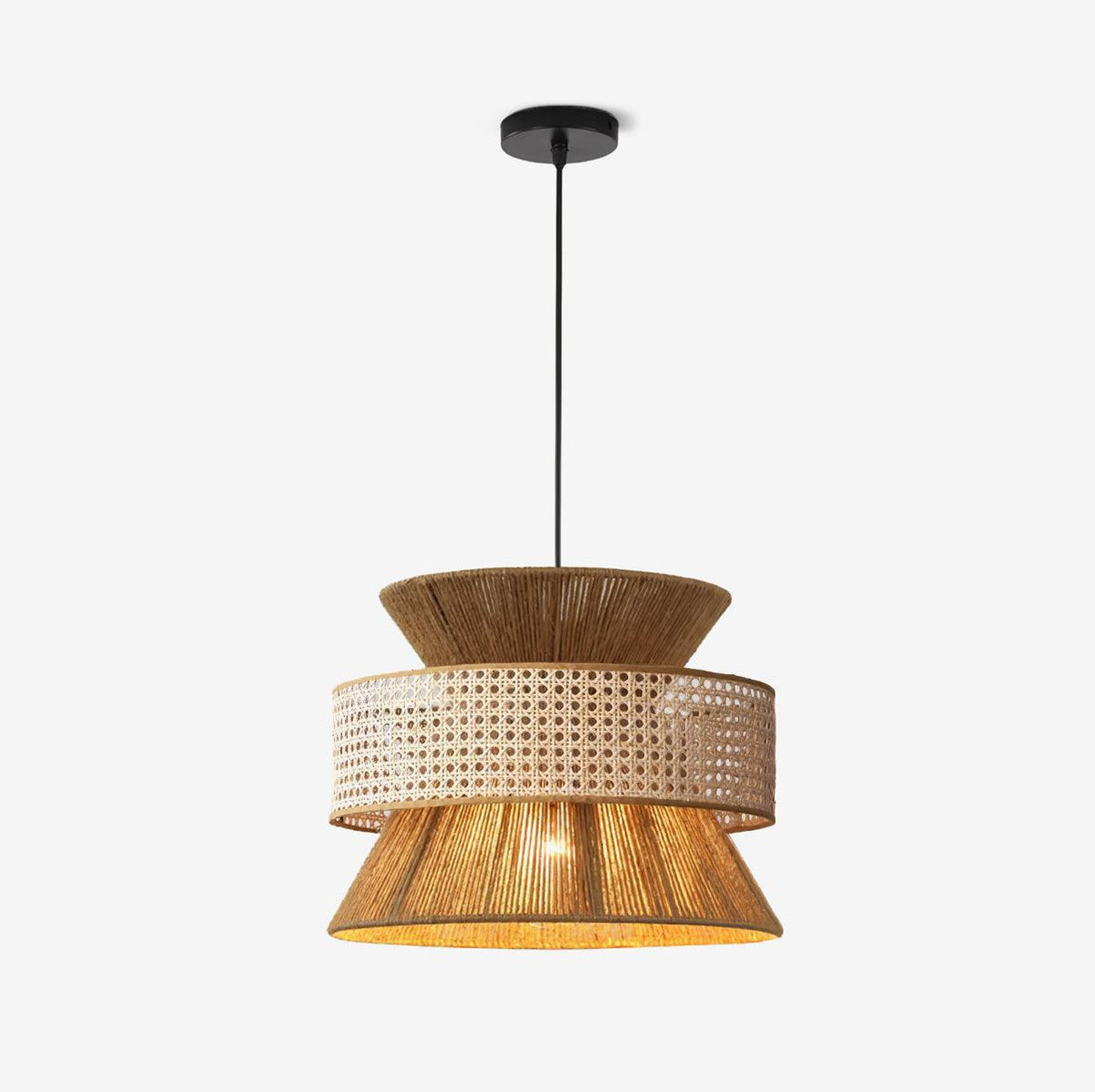 Aria Bohemian Bamboo Pendant Lamp - Lamp Outdoor