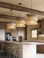 Aria Bohemian Bamboo Pendant Lamp - Lamp Outdoor