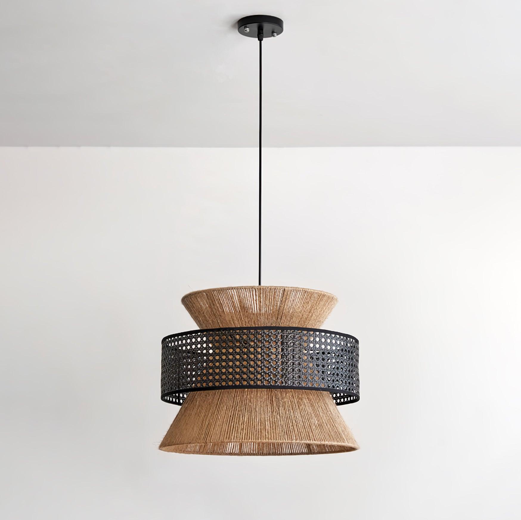 Aria Bohemian Bamboo Pendant Lamp - Lamp Outdoor