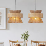 Aria Bohemian Bamboo Pendant Lamp - Lamp Outdoor