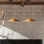 Rattan Hat Pendant Light - Lamp Outdoor