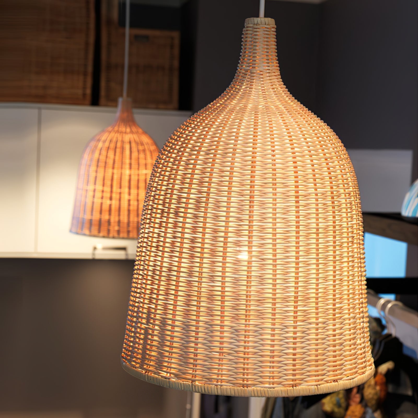 Rattan Pandent Light - Lamp Outdoor