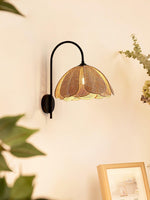 Rattan Petal Wall Lamp - Lamp Outdoor