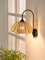 Rattan Petal Wall Lamp - Lamp Outdoor