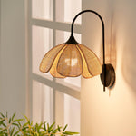 Rattan Petal Wall Lamp - Lamp Outdoor