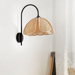 Rattan Petal Wall Lamp - Lamp Outdoor