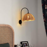 Rattan Petal Wall Lamp - Lamp Outdoor
