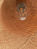 Rattan Straw Hat Pendant Light - Lamp Outdoor