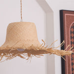 Rattan Straw Hat Pendant Light - Lamp Outdoor