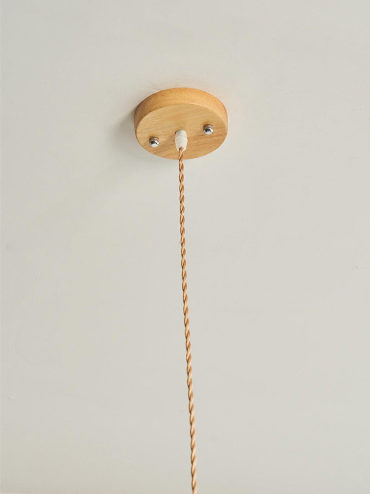 Rattan Straw Hat Pendant Light - Lamp Outdoor