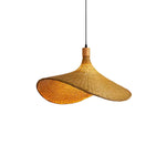 Rattan Weave Hat Pendant Light - Lamp Outdoor