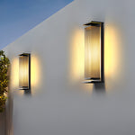 Rectangular Box Outdoor Wall Lamp - Lamp Outdoor