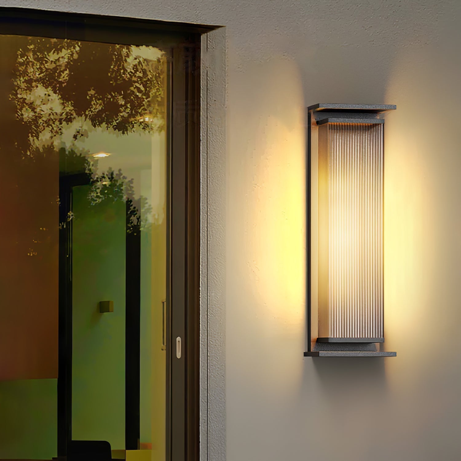 Rectangular Box Outdoor Wall Lamp - Lamp Outdoor