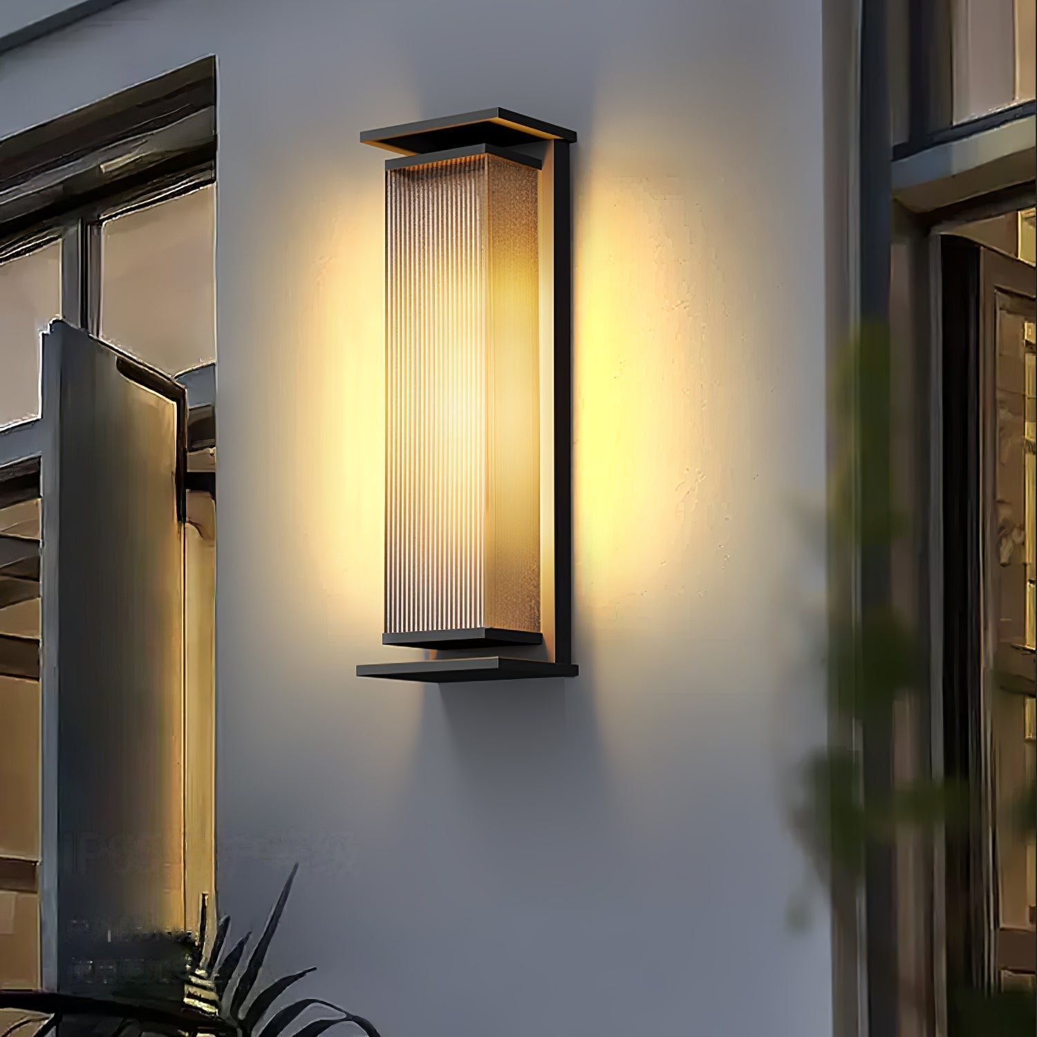 Rectangular Box Outdoor Wall Lamp - Lamp Outdoor