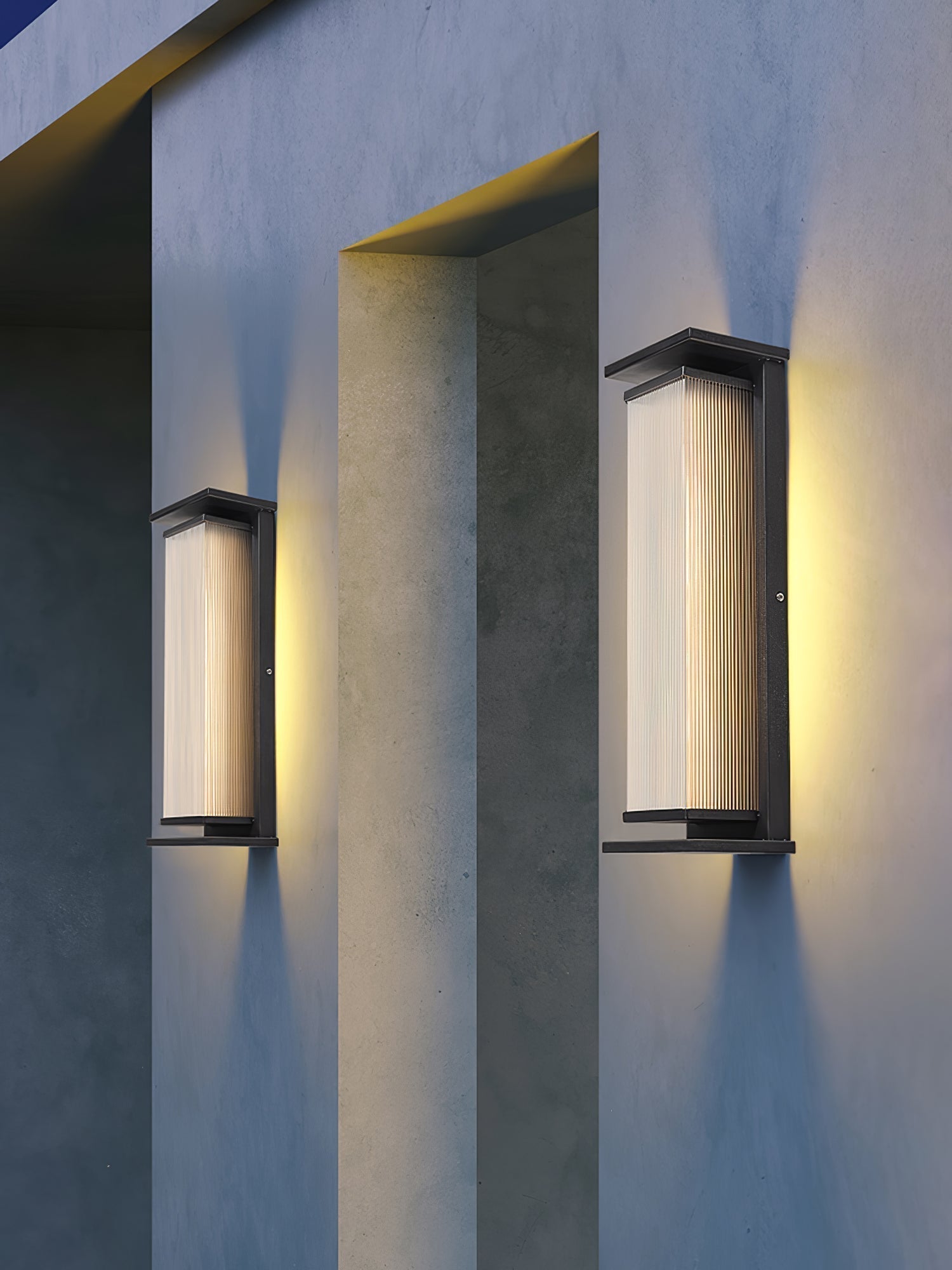 Rectangular Box Outdoor Wall Lamp - Lamp Outdoor